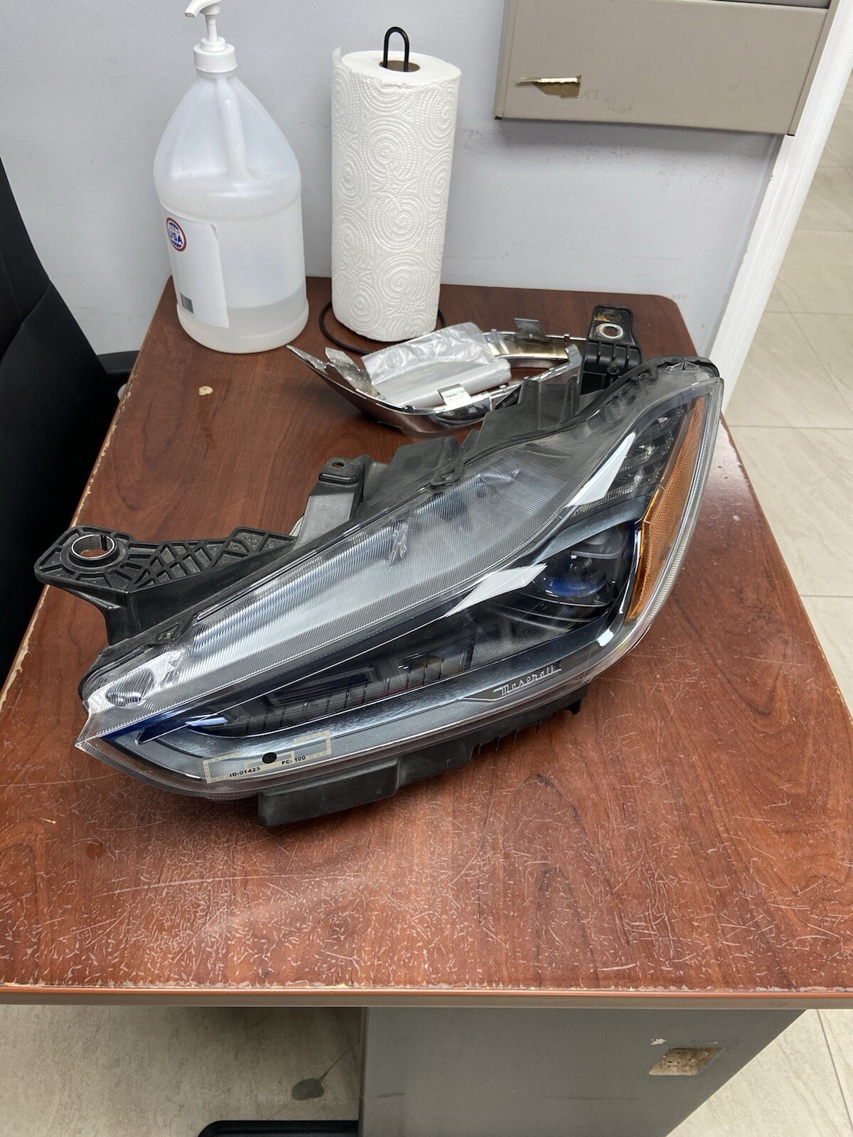 MASERATI GHIBLI DRIVER SIDE HEADLAMP RH 00670106171