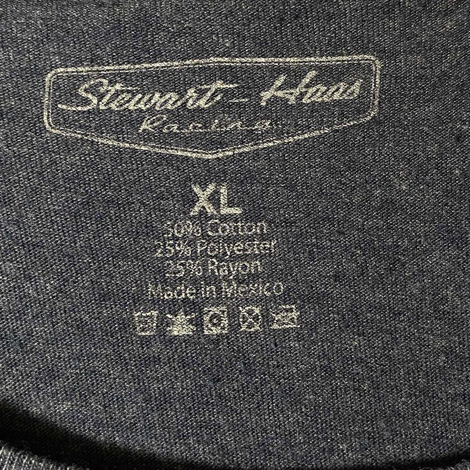 NASCAR Clint Bowyer 女式 XL 短袖 Stewart Haas Racing 图形 T 恤 — 第 3/4 张图片