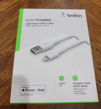 Belkin / USB Data Transfer Cable caa001bt2mwh 6.6ft WHITE 2m