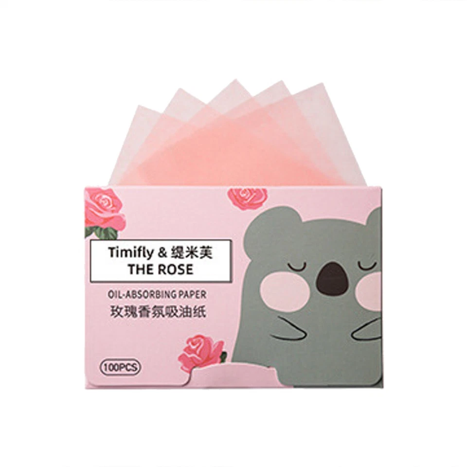 100PCS Blotting Paper Facial Oil Control Oil Blotting Sheets For Face Oily Skin - Image 4 of 4