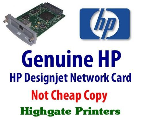 HP DESIGNJET T1100 T610 510 500 800 5500 NETWORK CARD - Picture 1 of 1