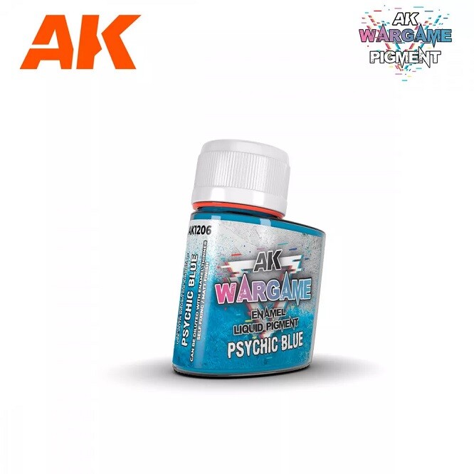 Ak Interactive AK1206 - Wargame Psychic Blue 35 ml - New