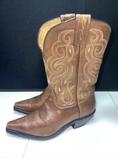 Tony Lama Boots 7906L Womens 7 Brown Leather