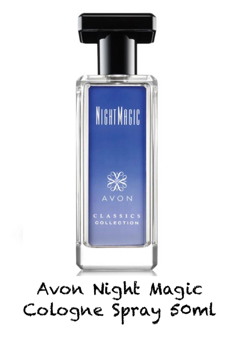 Lot Avon Night Magic Musk - Eau De Cologne + Crème Corps + Déo Bille, Neuf