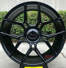 24 Giovanna Haleb Gloss Black With Tires Fit Mercedes Gls Rolls Royce Ghost New