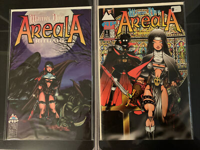 Warrior Nun Areala Manga Style Comic 2 Issues #1 And #1 Of Rituals 1994/95