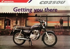 PDF Honda CD250U Twin (88-93) Digital Workshop Repair Manual CD 250 U PDF