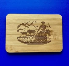 Western Engraved Cutting Board
