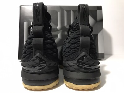 Nike Lebron 15 GS 'Black Gum' 922811-001 Sz 4Y | eBay