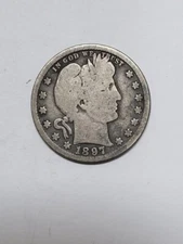 1897 O Barber Quarter Better Date!
