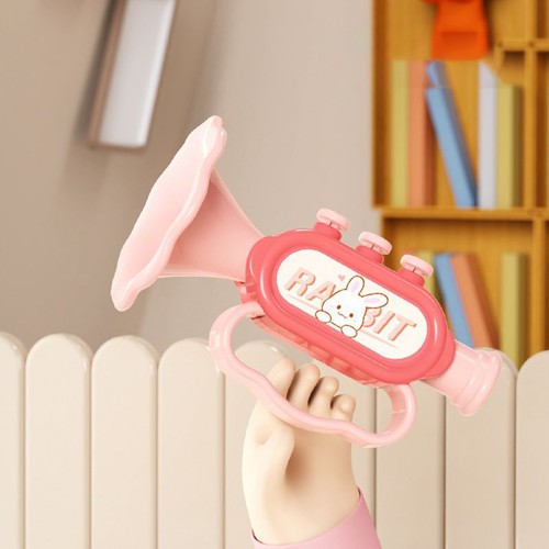 Kids Trumpet Early Educational Children Music Instrument for Toddler Kids - Picture 8 of 14