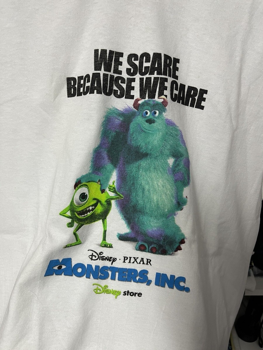 Vintage 2001 Disney Monsters, Inc. Movie Promo Tee T-Shirt M Vintage 2001 Disney Monsters, Inc. Movie Promo Tee T-Shirt M