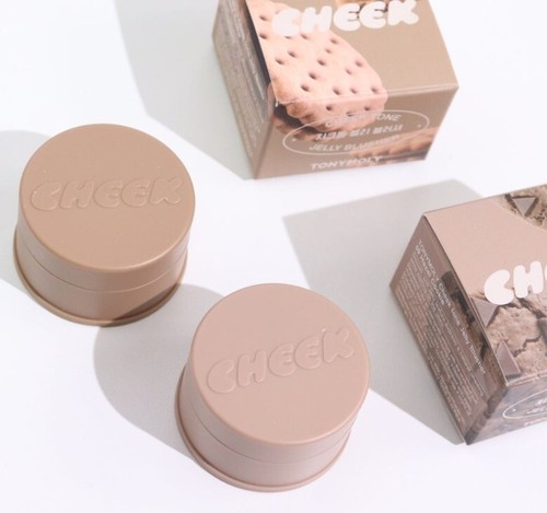 TONYMOLY Cheek Tone Jelly Blusher #09 Hazel Cookie 3.5g Face Contour K-Beauty - Picture 3 of 17