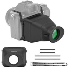 Camolo Fit 3-3.2" LCD 3X Optical Viewfinder Camera Viewfinder for Canon Nikon