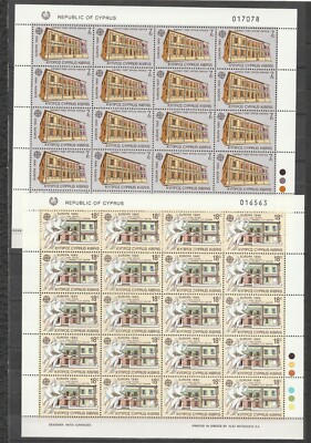 s37735 CYPRUS EUROPA CEPT MNH** 1990 MSX2