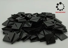 Lot Of 100 25mm Square Beveled Slot Bases Used For Warhammer Fantasy Saurus Orc 