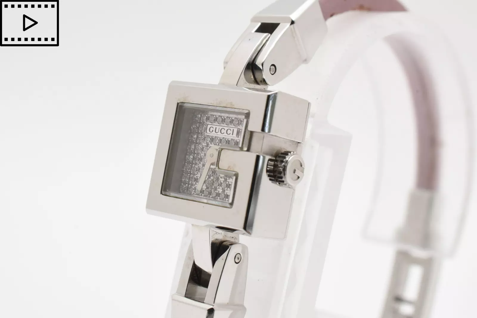 [PRESQUE COMME NEUVE] Montre femme vintage Gucci 102 MIni G cadran diamant quartz JAPON