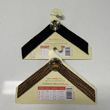 Lindsay Phillips Switch Flops Interchangeable Sandal Straps Size M Lot of 2