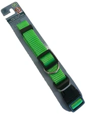 NWT Greenbrier Kennel Club Dog Collar Medium 14-20” Neon Green
