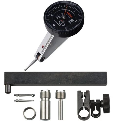 Mitutoyo 513-442-16T Dial Test Indicator Full Set, .06" Range, .0005" Graduation