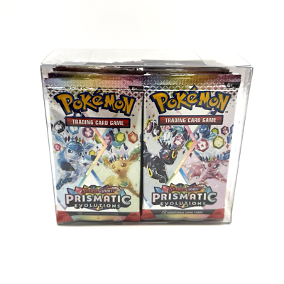 36 Pokemon Prismatic Evolutions Booster Packs Sealed Factory Box - Fast  Shipping