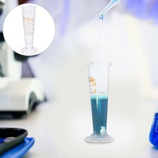 Taza medidora de vidrio 1 pieza boquilla boca ancha 10 ml