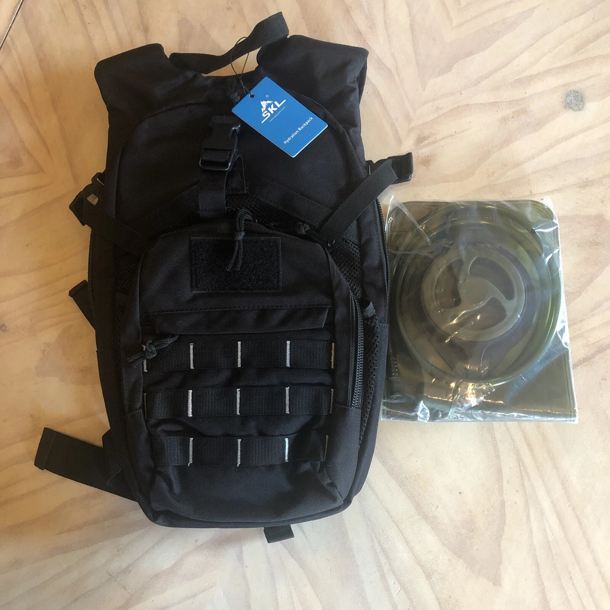 SKL Hydration Backpack 2 Liter Bladder included Black insulation inside |  eBay