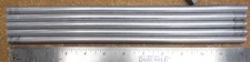 5 pieces 2011-T3 Aluminum Round bar stock 3/8" 0.375 12" RND rod - cutoffs