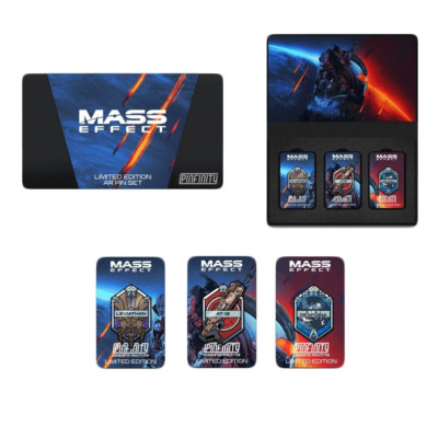 Pinfinity EA Games Mass Effect Limited Edition Leviathan AR 3 Piece Pin Set