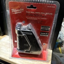 MILWAUKEE DUST BOX HEPA FILTER AND LID 49-90-2340