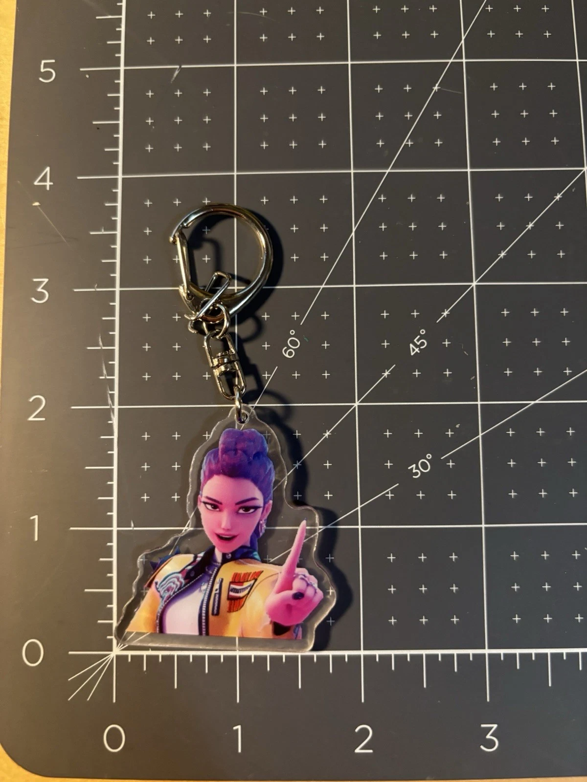 KPop Demon Hunter HUNTR/X Rumi Acrylic Keychain
