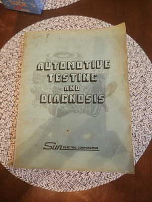 #ad 1977 Sun Electric Corp. Automotive Testing and Diagnosis Manual $15.00