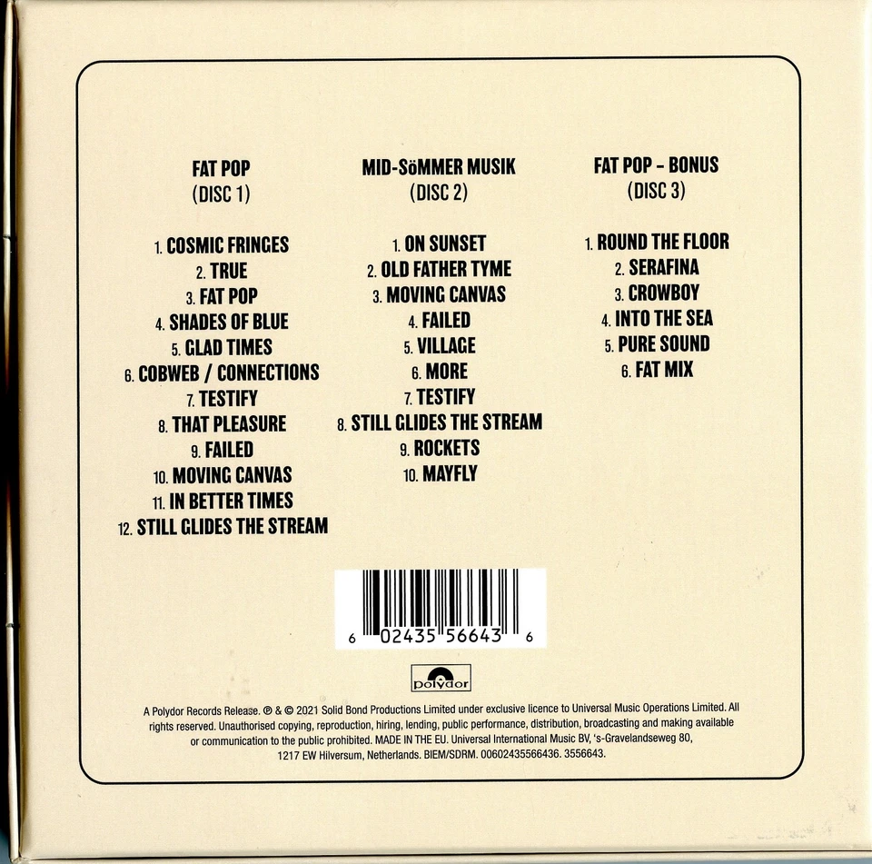 Paul Weller - Fat Pop | Limited 3CD-Boxset | wie NEU - Bild 2 von 4