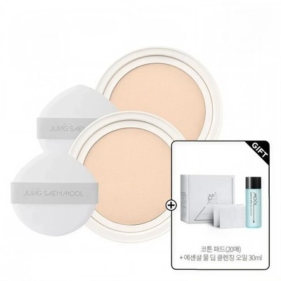 JUNGSAEMMOOL Prolasting Mesh Cushion Refill 2 pcs + Tone Up Serum/Tone Filter 3m