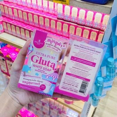 Precious Skin Extra Pure Gluta White Soap 80g Glutathione + Collagen 2-pack | eBay Precious Skin Extra Pure Gluta White Soap 80g Glutathione + Collagen 2-pack | eBay
