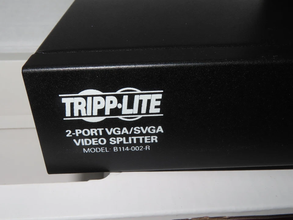 Tripp Lite 2 PORT VGA/SVGA VIDEO SPLITTER B114-002-R - Image 4 of 4