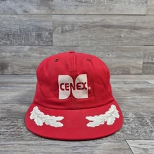 Cenex Vintage Red Cap Hat Adult Mens Adjustable Snapback USA Outdoor 