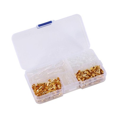 Bullet Connectors, Bullet Terminals, 120pcs Brass 3.5mm Bullet Connector Term...
