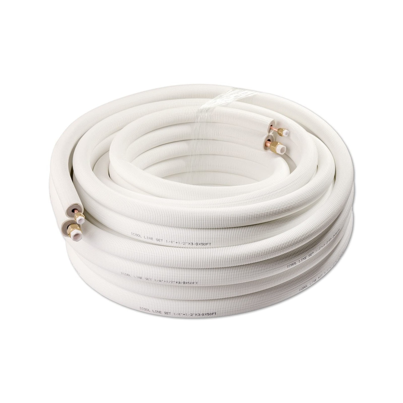 ICOOL 50 Ft. Mini Split Line Set, 1/4