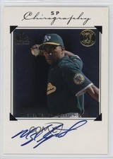 1998 SP Authentic Chirography Miguel Tejada #MT Auto 04uj