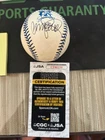 Ryne Sandberg Signed Joe Dimaggio Commemorative OAL Baseball JSA Cert