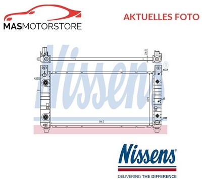 KÜHLER WASSERKÜHLER MOTORKÜHLER NISSENS 69091 P FÜR CADILLAC ESCALADE 5.7L