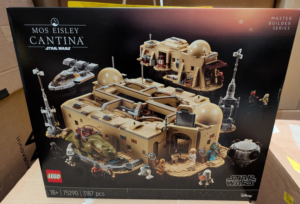 LEGO Star Wars Mos Eisley Cantina 75290 RETIRED New & Sealed. RARE - Image 3 of 4