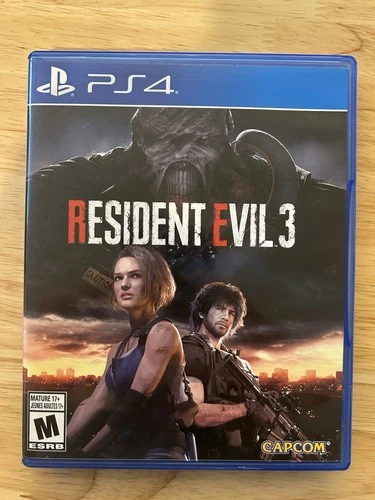 Capcom Resident Evil 3 PS4 Survival Horror Action M Resistance Online NTSC-U/C