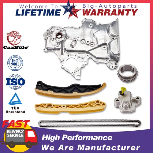 Oil Pump Cover Timing Chain Kit For Hyundai Veloster Elantra Kia 1.6L L4 2012-20 - Afbeelding 1 van 19