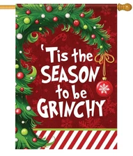 No Grinches House Flag