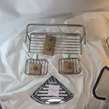 Wingits Cestino Angolare, 8 In W, Ss, Satinato e 3 Ripiani di IKEA tutti stessa finitura