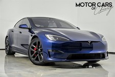 2024 Tesla Model S Plaid-WHITE GUTS!