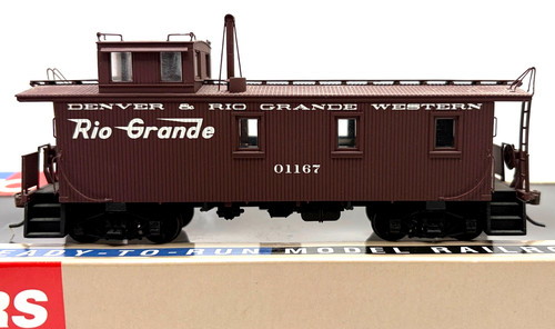HO WALTHERS 932-7508 30' MADERA FURGÓN 3 VENTANAS OFFSET CÚPULA DENVER & RIO GRANDE | Zustand: Used