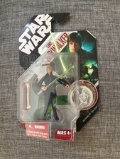Hasbro Star Wars Luke Skywalker Jedi Knight 30th Anniversary Coin Figure  25